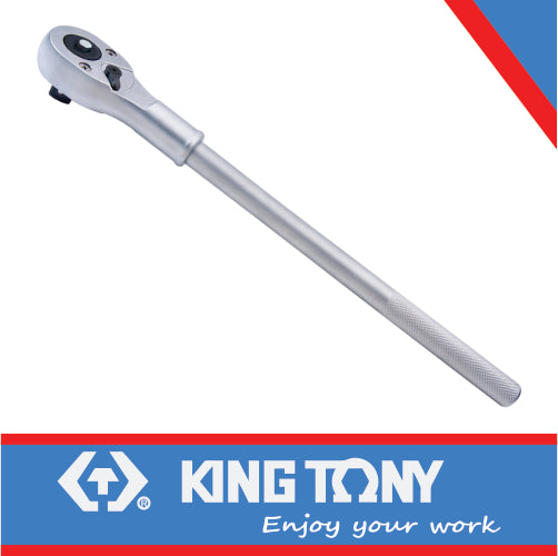 KING TONY 3/4" REVERSIBLE RATCHET 20" SOLID HANDLE | 6778 20FS