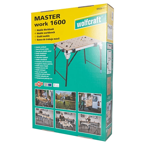 Wolfcraft MASTER Work 1600 Working Table | 6909000