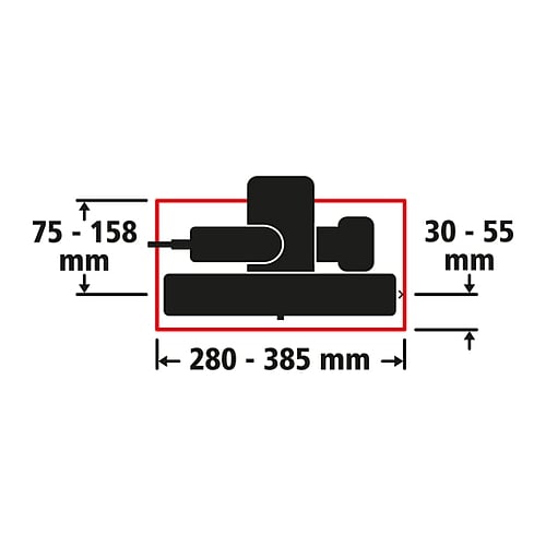 Wolfcraft FKS 115 Guide Rail for Circular Hand Saws | 6910000
