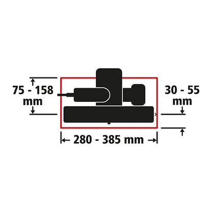 Wolfcraft FKS 115 Guide Rail for Circular Hand Saws | 6910000