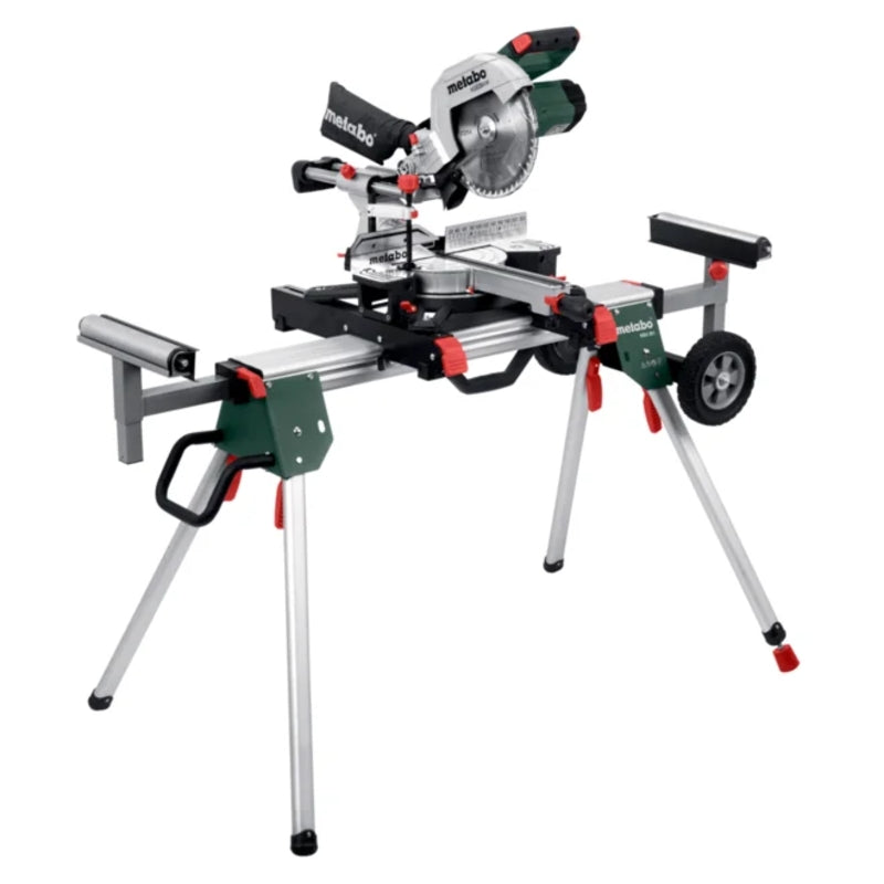 Metabo KGS 254 M Sliding Mitre Saw, 1450W + KSU 251 Machine Stand | 691214000