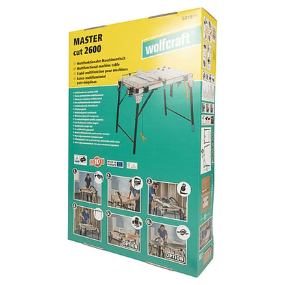 Wolfcraft MASTER Cut 2600 Machine Table | 6918000