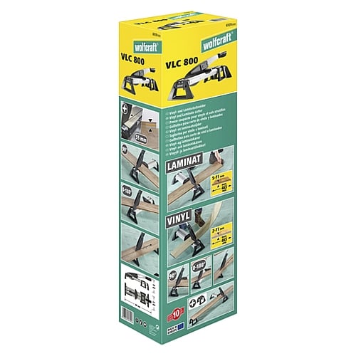 Wolfcraft VLC 800 Vinyl and Laminate Cutter | 6939000