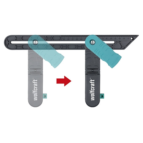 Wolfcraft Angular Bevel Gauge with Marking Gauge Function | 6958000