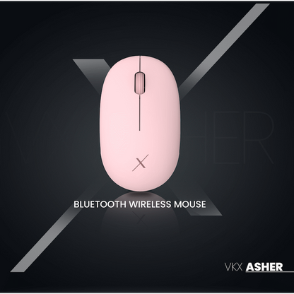 VolkanoX Asher Bluetooth Wireless Mouse - Rose | VKX-203-RS