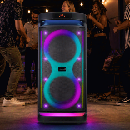 VolkanoX Paramount Series 8" Bluetooth Party Speaker - 80w | VK-3140-BK