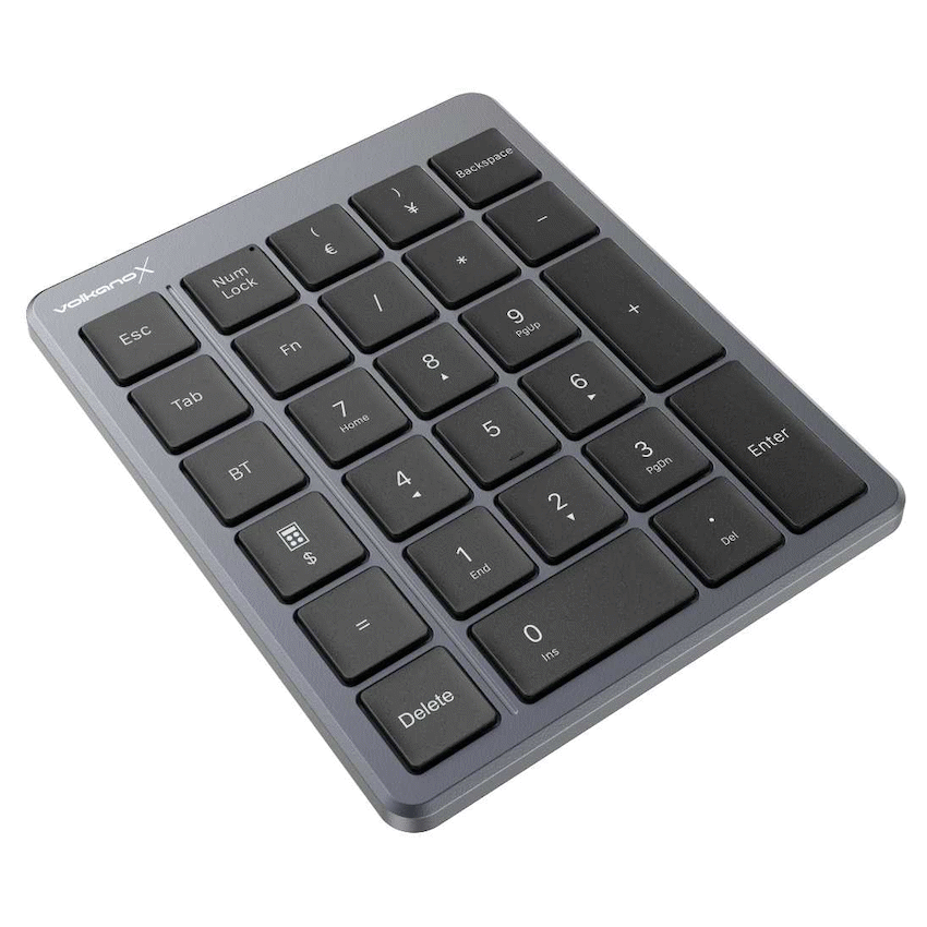 Volkano X Numeric Series Keypad With Scissor keys - Black | VKX-223-BK