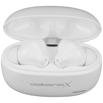 VolkanoX VXT200S Hybrid ANC TWS Earphones - White | VKX-1119-WT
