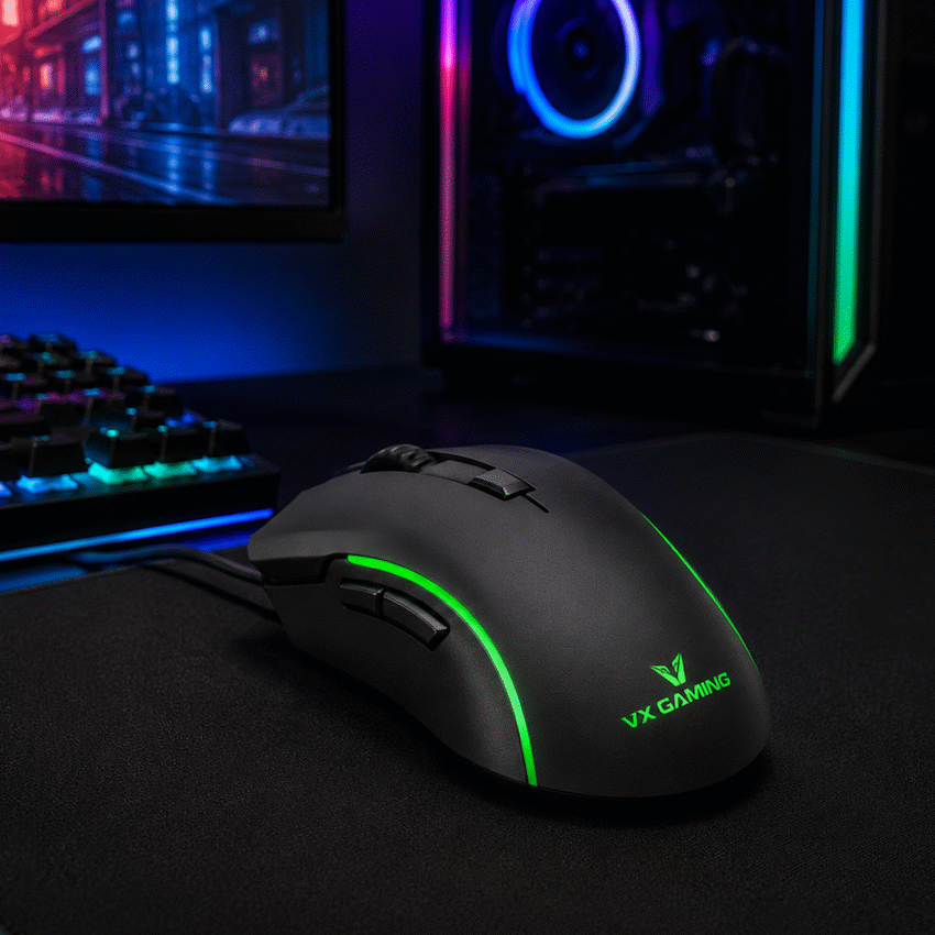 VX Gaming Hydra Series Gaming Mouse | VX-212-BK