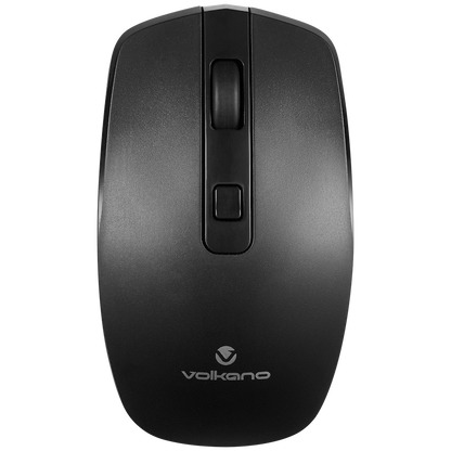 Volkano Granite Series Rechargeable Wireless Mouse - Black | VK-20196-BK