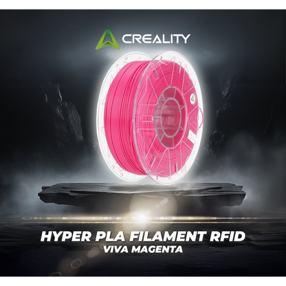 Creality 1.75mm Hyper Series PLA RFID Filament - Viva Magenta 1Kg | 3301010461
