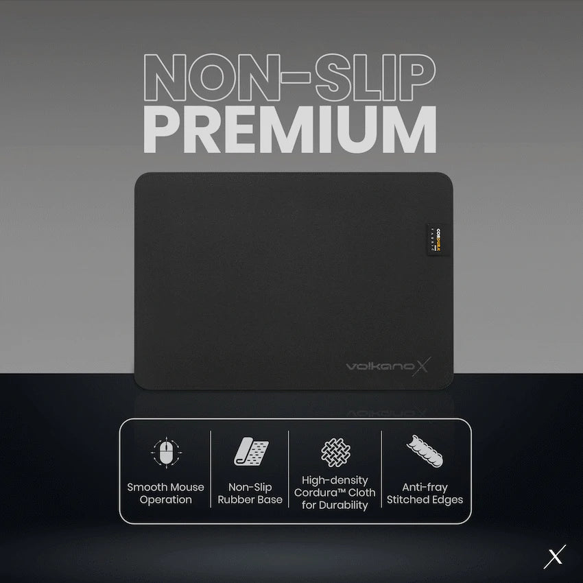VolkanoX Drift Series Non-slip Premium Mousepad | VKX-213-BK
