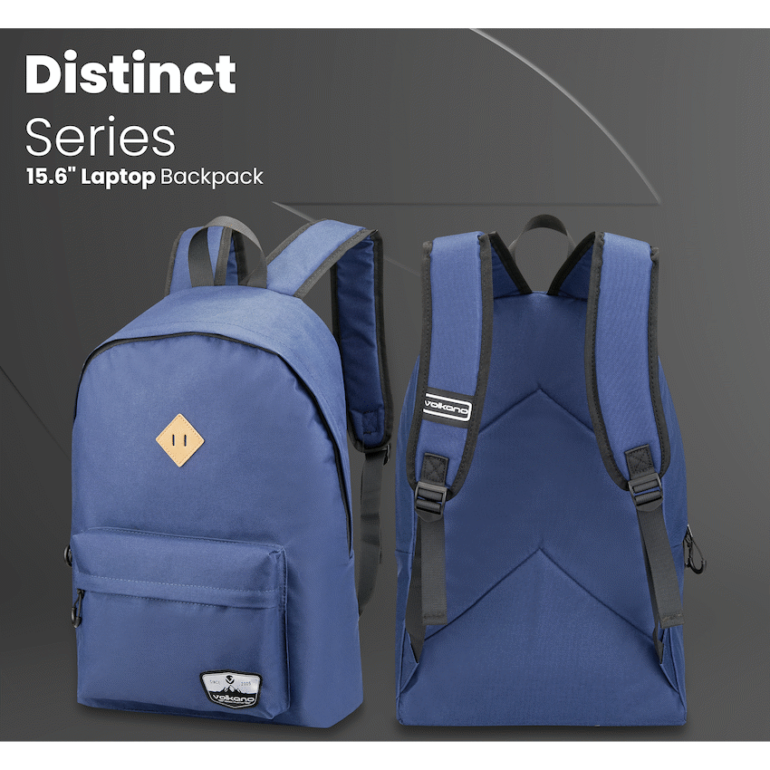 Volkano Distinct 15.6" Laptop Backpack Navy | VL1015-N