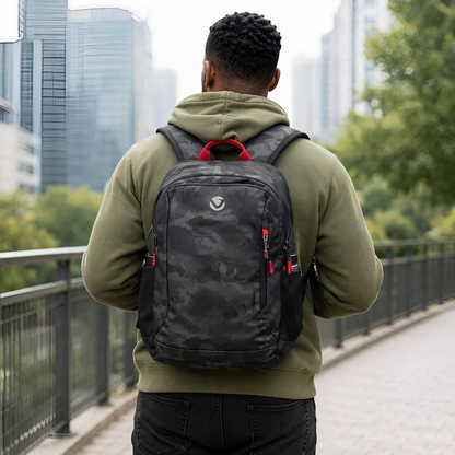 Volkano Equinox 15.6" Laptop Backpack - Black | VK-9135-BK