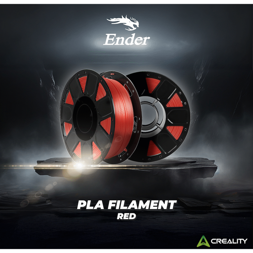 Creality 1.75mm Ender-PLA Filament - Red 1Kg | 3301010124
