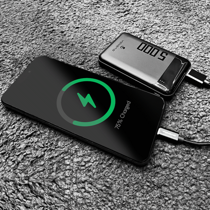 Volkano Punch Series 5000mah Power Bank | VK-9020-BK