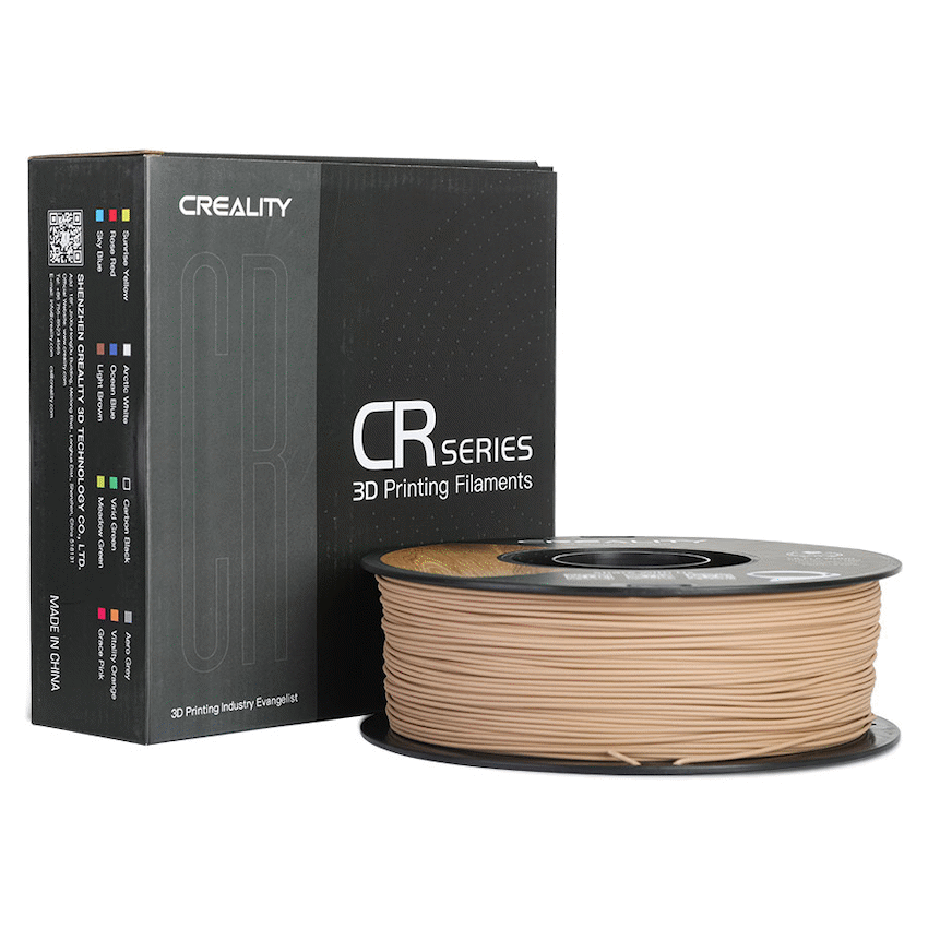 Creality 1.75mm PLA Wood Filament - White Pine 1Kg | 3301130001