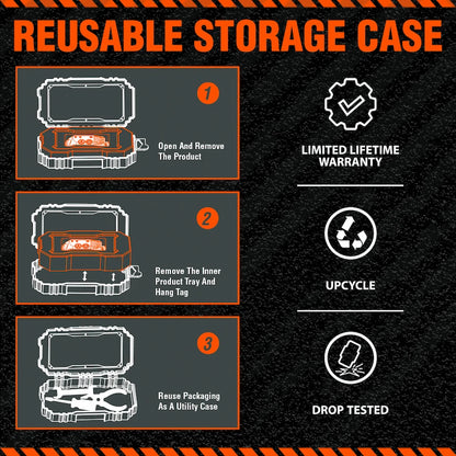 Rugged by Volkano 500lm COB Headlamp with Wave Sensor | VK-4105-BK