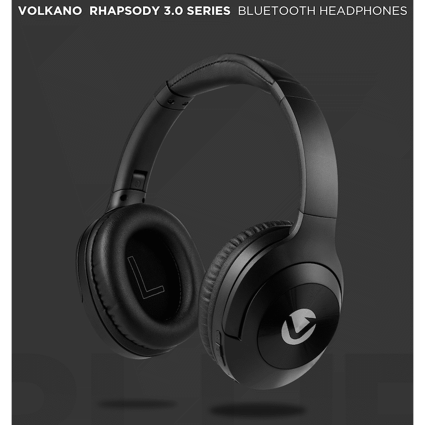 Volkano Rhapsody 3.0 Series Active Noise Cancelling BT Headphones | VK-2006-BK[V3]