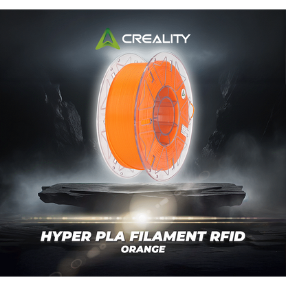 Creality 1.75mm Hyper Series PLA RFID Filament - Orange 1Kg | 3301010467