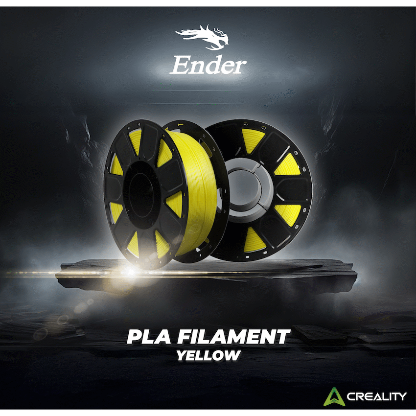 Creality 1.75mm Ender-PLA Filament - Yellow 1Kg | 3301010126