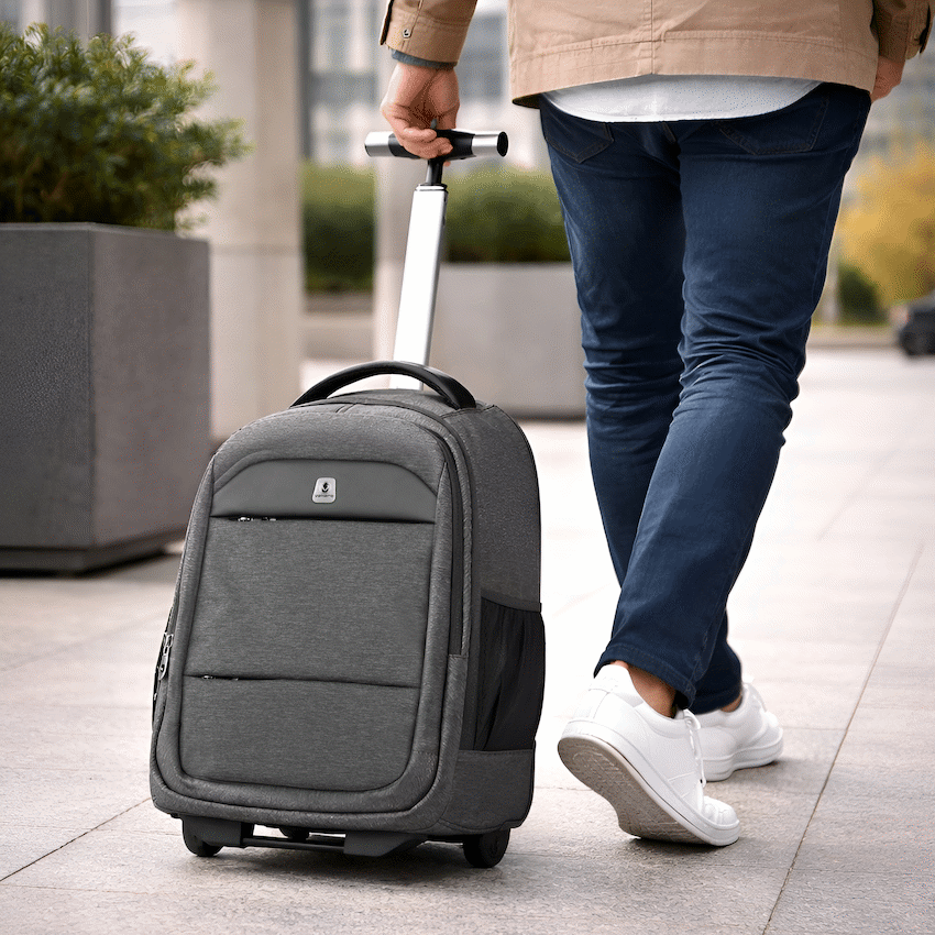 Volkano Falcon Trolley - Black Charcoal | VK-7133-CH