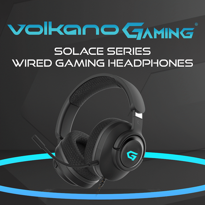 Volkano Gaming Solace Series Wired Gaming headphones | VG-223-BK[V1]