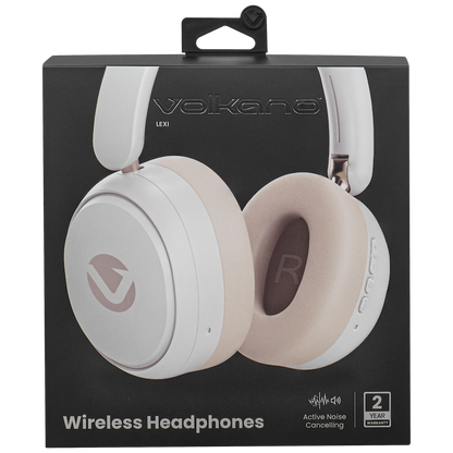 Volkano Lexi Bluetooth Headphone with ANC - Nude | VK-2009-ND