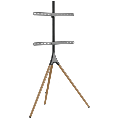 Volkano Steel series Fixed Easel TV Stand 45" - 65" TVs | VK-4042-BK