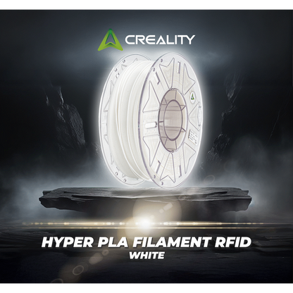 Creality 1.75mm Hyper Series PLA RFID Filament - White 1Kg | 3301010405