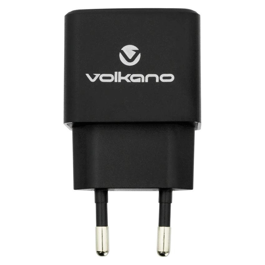 Volkano On-the-Go USB + Type-C 20w PD Wall Charger | VK-PDQ-302-BK