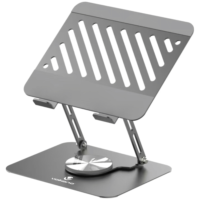 Volkano Pivot Multifunctional Swivel Adjustable Aluminium Laptop Stand | VK-8149-SL
