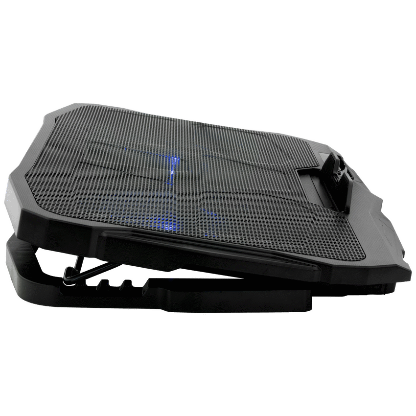 Volkano Glacier Series Upright Notebook Cooling Stand with Dual Fans | VK-20053-BK[V2]
