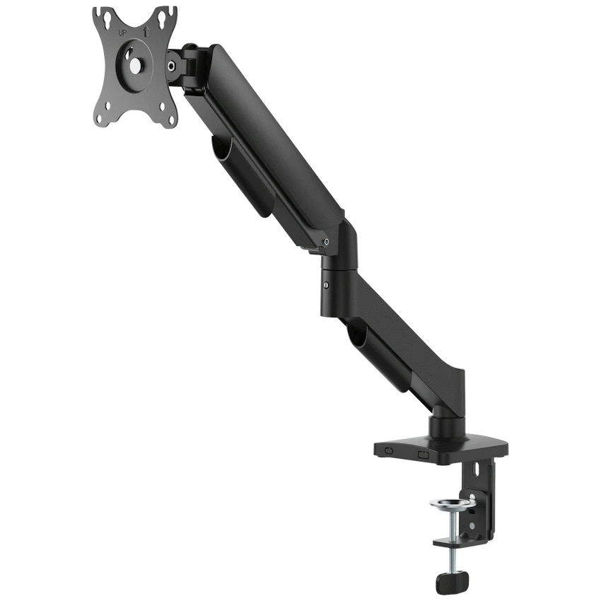 Volkano Steel Series Full Motion Single Monitor Desk Mount 17" - 32" | VK-4038-BK