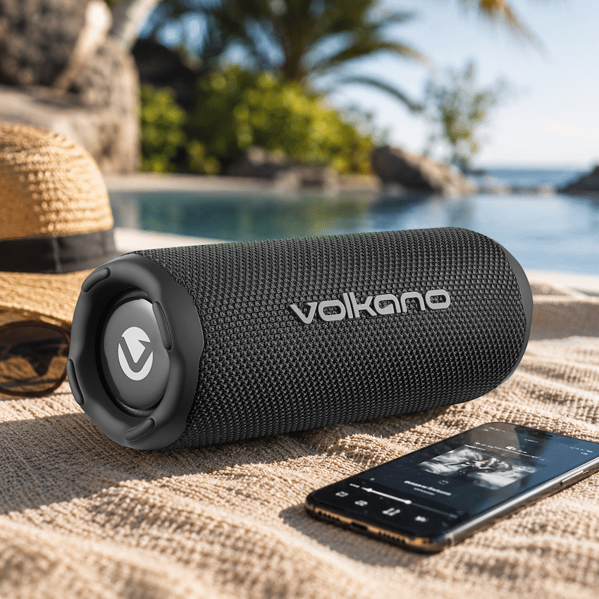 Volkano London Series Bluetooth Speaker - Black | VK-3145-BK