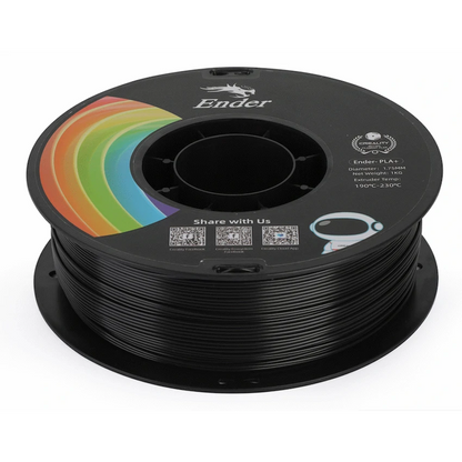 Creality 1.75mm Ender-PLA+ Filament - Black 1Kg | 3301010306