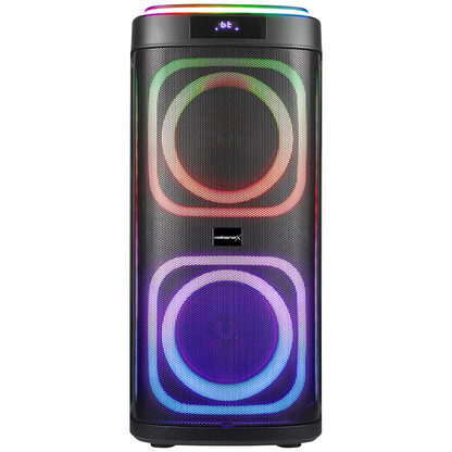 VolkanoX Master Series Dual 8" Party Speaker | VKX-3901-D8-BK