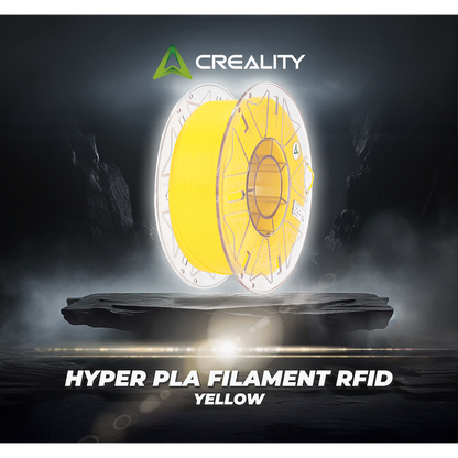 Creality 1.75mm Hyper Series PLA RFID Filament - Yellow 1Kg | 3301010469