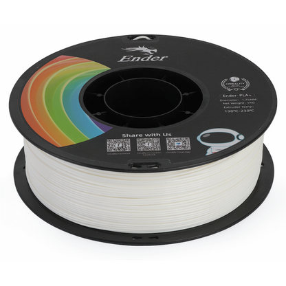 Creality 1.75mm Ender-PLA+ Filament - White 1Kg | 3301010305