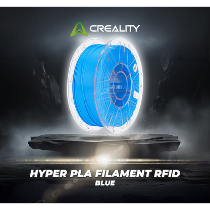 Creality 1.75mm Hyper Series PLA RFID Filament - Blue 1Kg | 3301010404