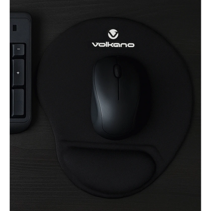 Volkano Comfort+ Series Gel Mouse Pad | VK-21000-BK