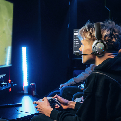 Volkano gaming Helm X1 Pro Wireless Gaming headphone with Tri-mode and ENC mic | VG-222-BK