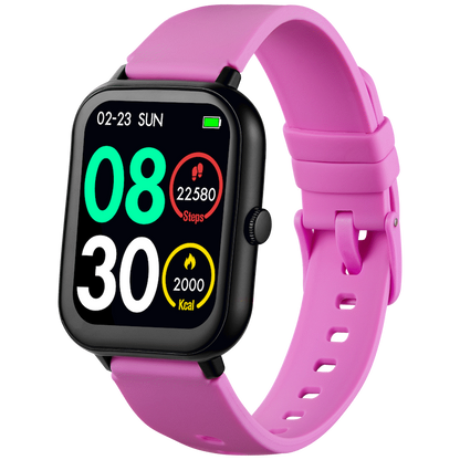 Volkano Chroma Series Smartwatch with Flamingo Pink Strap | VK-5088-FP
