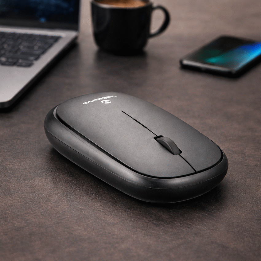 Volkano Coral series Bluetooth Wireless Mouse - Black | VK-20303-BK