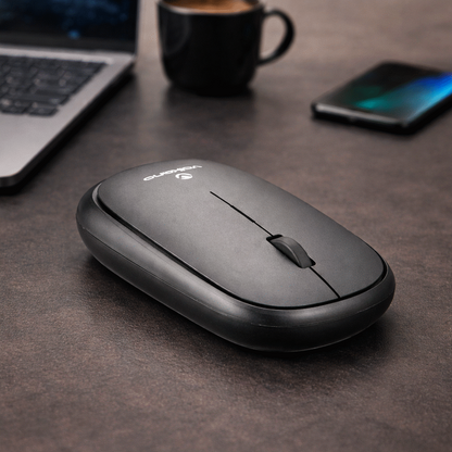 Volkano Coral series Bluetooth Wireless Mouse - Black | VK-20303-BK