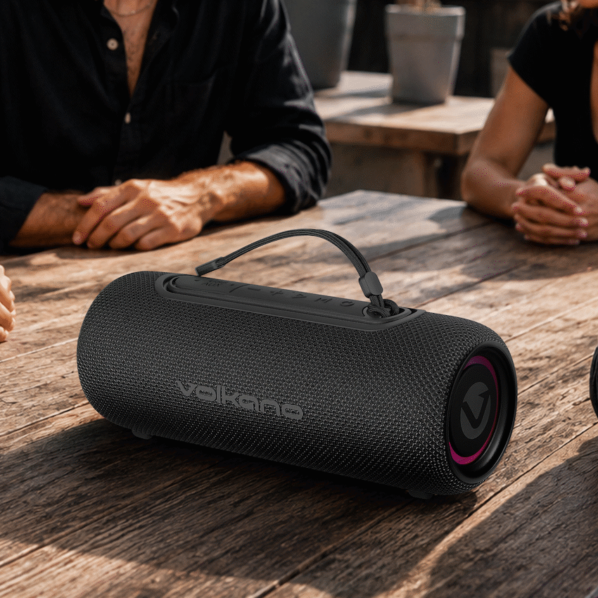 Volkano Mini Mamba 2.0 Series Bluetooth Speaker - Black | VK-3138-BK