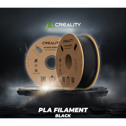 Creality 1.75mm Hyper Series PLA High-Speed Filament - Black 1Kg | 3301010343