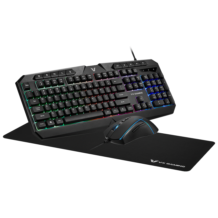 VX Gaming Helios Series 3-in-1 Gaming Combo | VX-148-BK