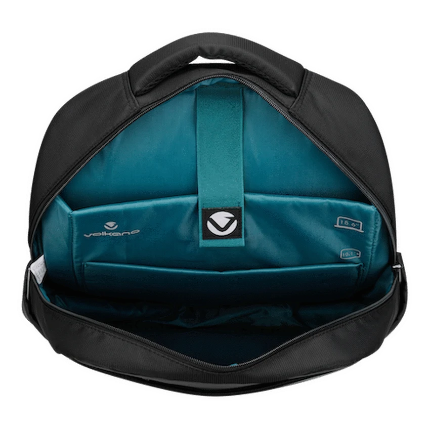 Volkano Logan 15.6" Laptop Backpack - Black | VK-9207-BK