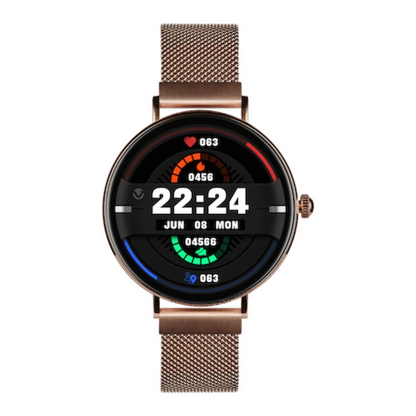 Volkano Valencia Series Ladies Smart Watch - Rose Gold | VK-5050-GD